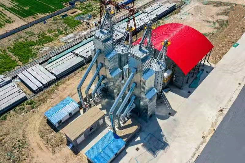 100 - 1200 T/D Grain Tower Dryer High Durability Continuous Grain Dryer