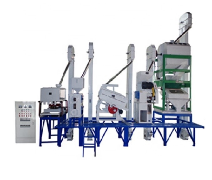 20-30 Tons Per Day Complete Rice Mill Plant Conbined Rice Processing Machinery